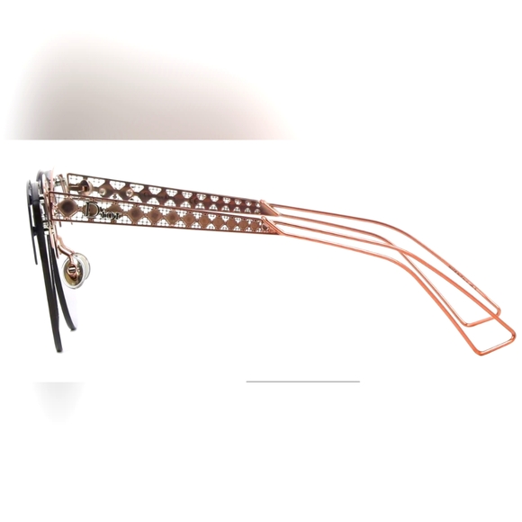 DIOR "DIORAMA CLUB" FBX/A4 55MM MATTE BLUE & PINK DESIGNER WOMEN'S SUNGLASSES - Picture 7 of 8